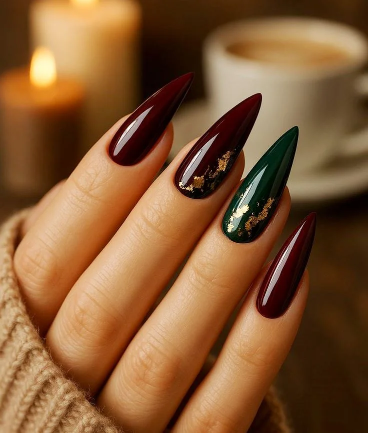 Long Nails Design for Autumn