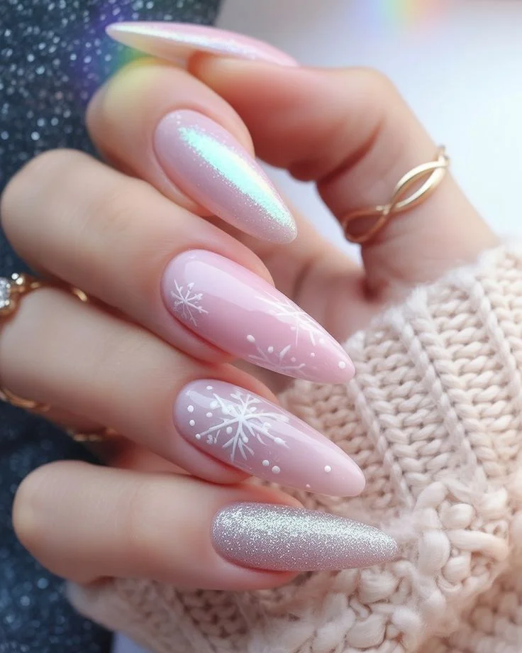 Soft Shimmer Manicure