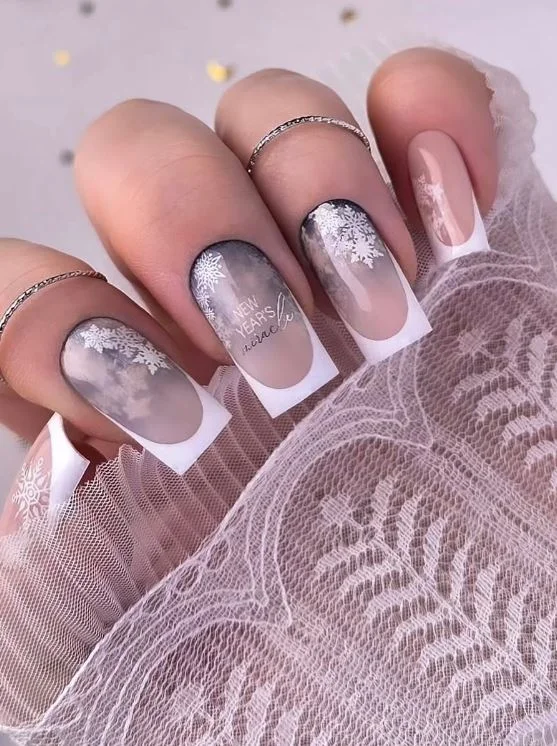 French Manicure for december