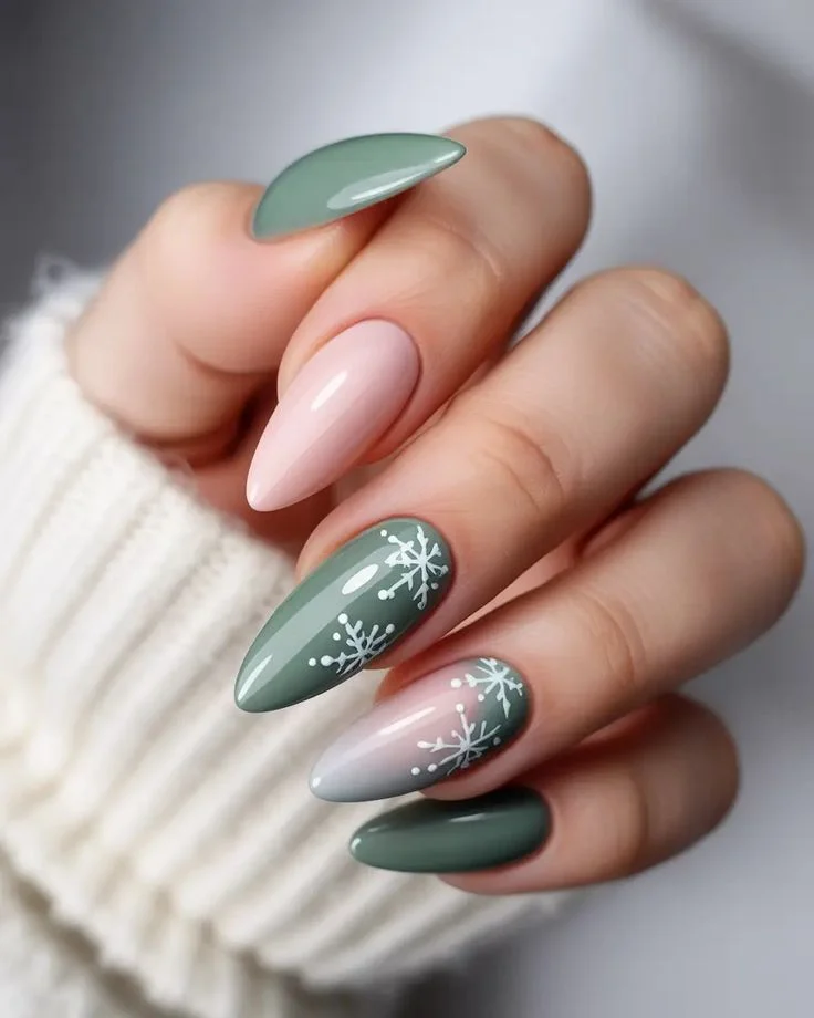 December nail art