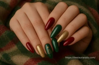 Christmas Nail Designs will make your festive look complete
