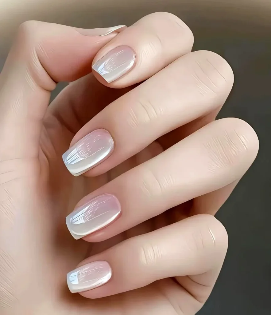 Short Square Rich Girl Nails