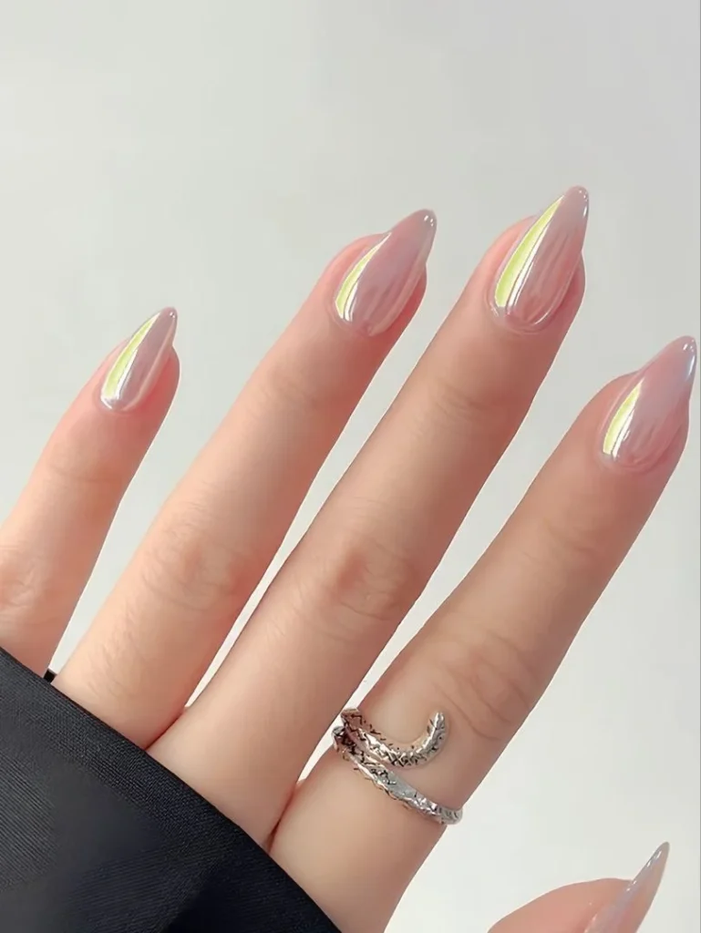 Glazed Old Money Nail Designs